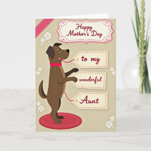 Polka Dot Dogs Best Wishes Card