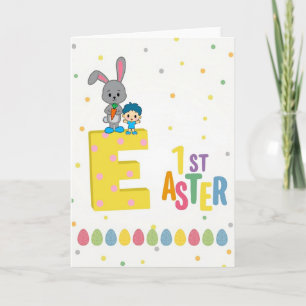 Polka Dot Easter E Card