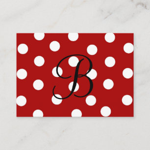 Polka Dot Enclosure Card