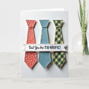 Polka Dot Fathers Day Card