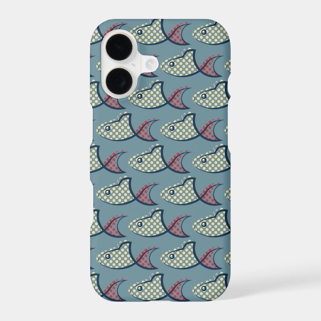 Polka Dot Fish Pattern (Back)