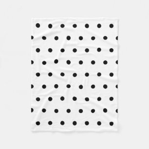 Polka Dot Fleece Blanket