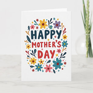 Polka Dot Floral Honor You Card