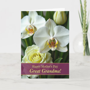 Polka Dot Floral Wonder Card