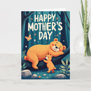 Polka Dot Forest Love Card