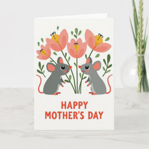 Polka Dot Friends Happy Card