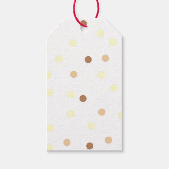Polka Dot Gift Tag (Front)