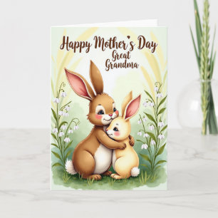 Polka Dot Grandma Hugs Card