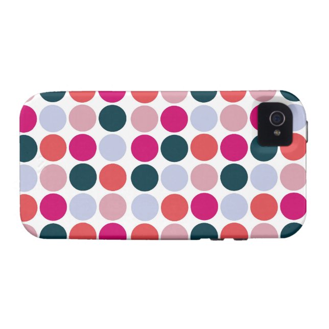 Polka Dot iPhone Case (Back Horizontal)