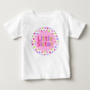 Polka Dot Little Sister Shirt or Bodysuit