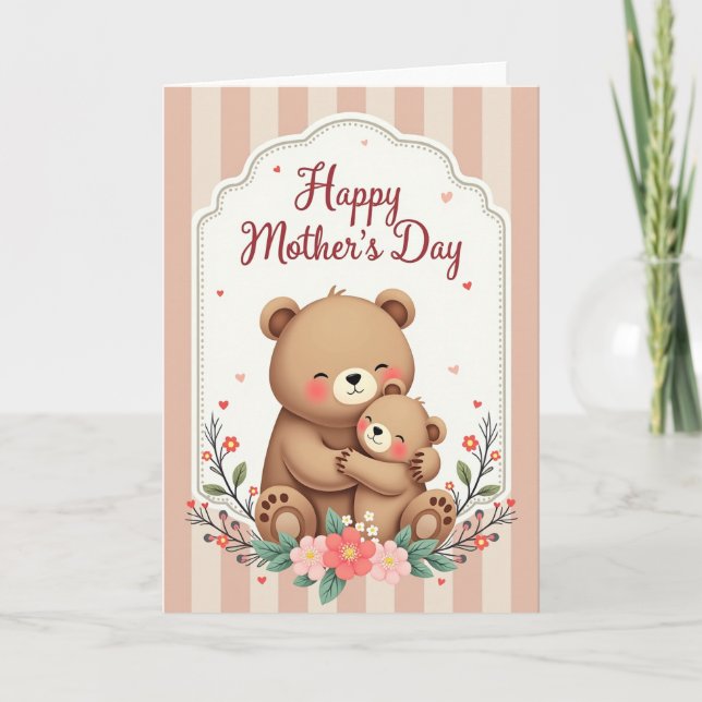 Polka Dot Mothers Love Card (Front)