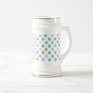 Polka dot pastel mug 650 ml