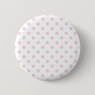 Polka dot pattern 6 cm round badge