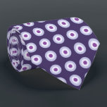 Polka Dot Pattern - Blue Violet Purple Lavender Tie<br><div class="desc">2025</div>