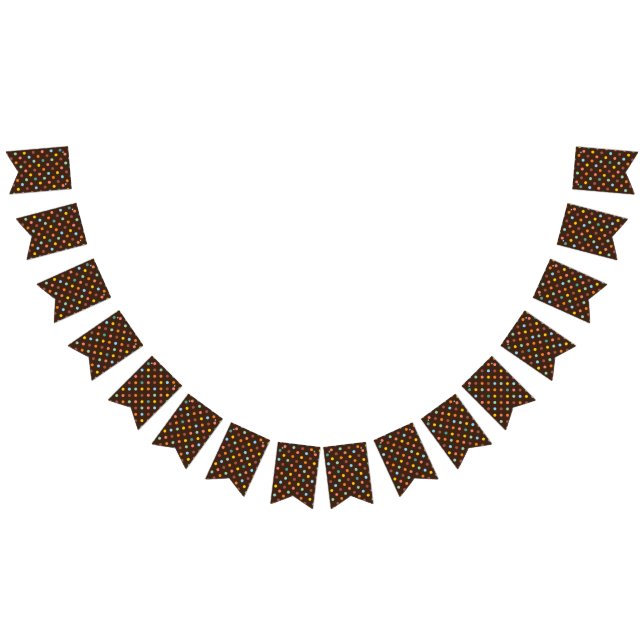 Polka dot pattern bunting  (All)