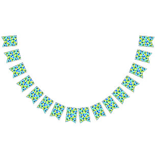 Polka dot pattern bunting