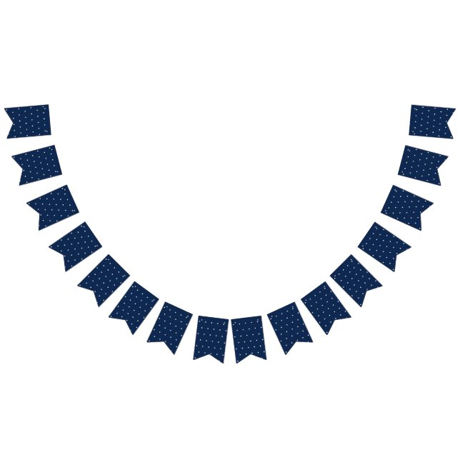 Polka dot pattern bunting  (All)