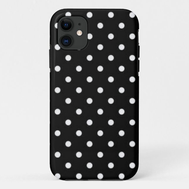 Polka dot pattern Case-Mate iPhone case (Back)