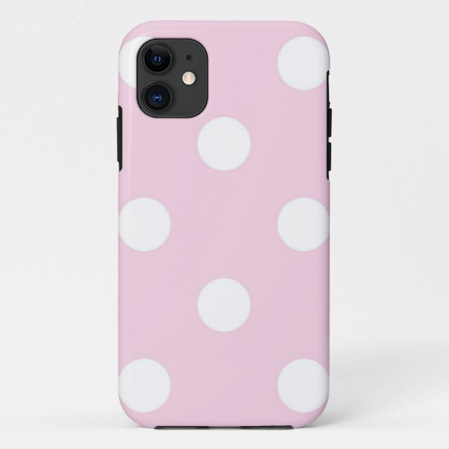 Polka dot pattern Case-Mate iPhone case (Back)