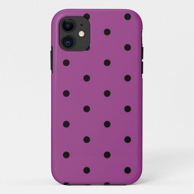 Polka dot pattern Case-Mate iPhone case (Back)