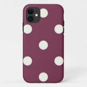Polka dot pattern Case-Mate iPhone case