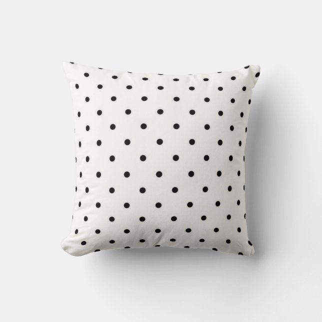 Polka dot pattern cushion (Front)