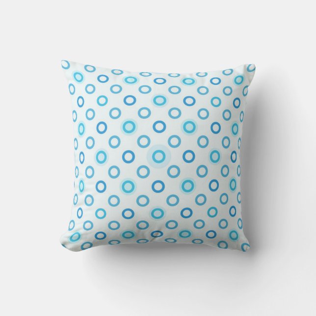 Polka dot pattern cushion (Front)