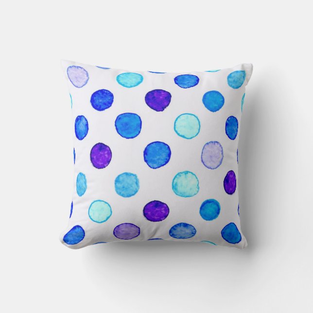 Polka dot pattern cushion (Front)