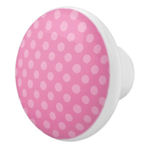 Polka Dot Pattern Draw Knobs Changeable Colours!!