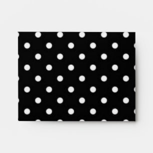 Polka dot pattern envelope
