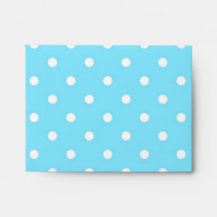 Polka dot pattern envelope