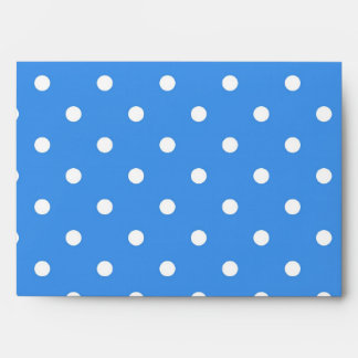 Polka dot pattern envelope
