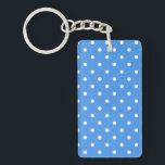 Polka dot pattern key ring<br><div class="desc">For true lovers of polka dots</div>