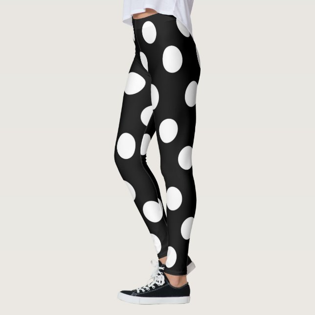 "Polka Dot" Pattern Leggings  (Left)