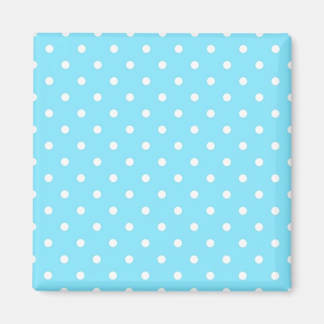 Polka dot pattern magnet (Front)