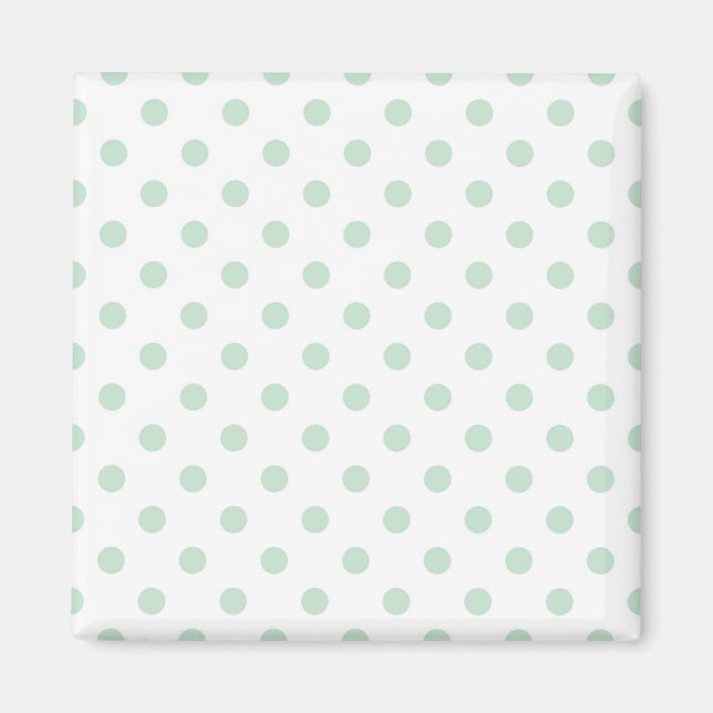 Polka dot pattern magnet (Front)