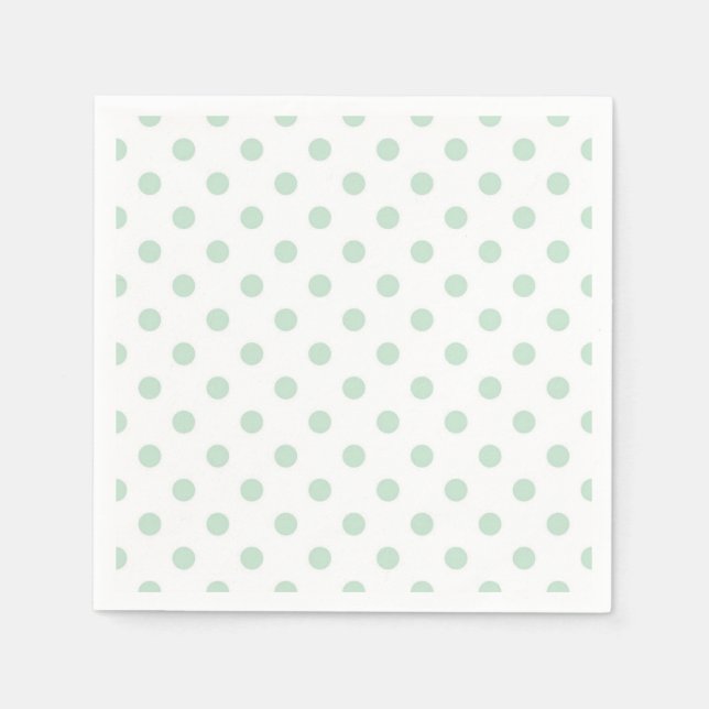 Polka dot pattern napkin (Front)