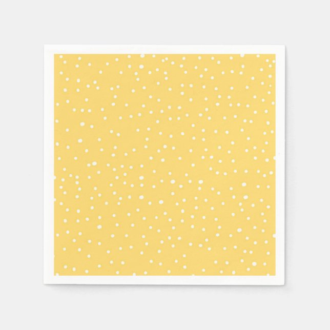 Polka dot pattern napkin (Front)