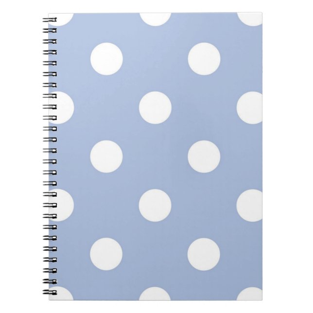Polka dot pattern notebook (Front)