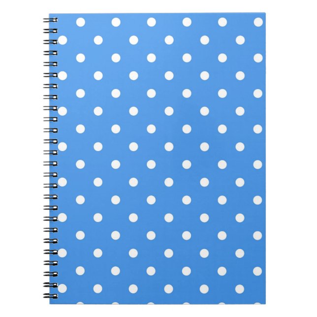 Polka dot pattern notebook (Front)