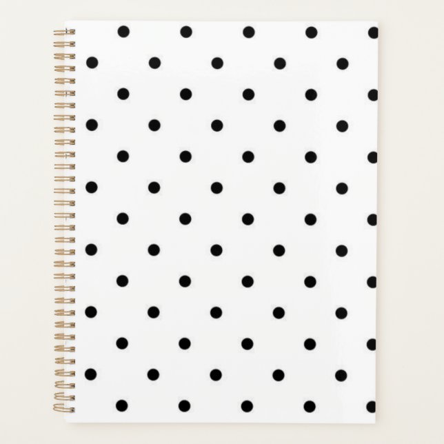 Polka dot pattern planner (Front)