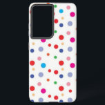 Polka dot pattern samsung galaxy case<br><div class="desc">For true lovers of polka dots</div>
