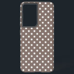 Polka dot pattern samsung galaxy case<br><div class="desc">For true lovers of polka dots</div>