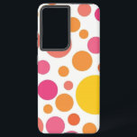 Polka dot pattern samsung galaxy case<br><div class="desc">For true lovers of polka dots</div>