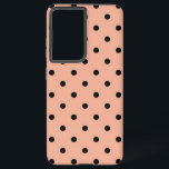 Polka dot pattern samsung galaxy case<br><div class="desc">For true lovers of polka dots</div>