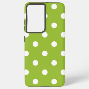 Polka dot pattern samsung galaxy case