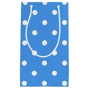 Polka dot pattern small gift bag