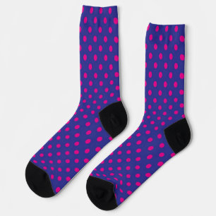 Polka dot pattern socks