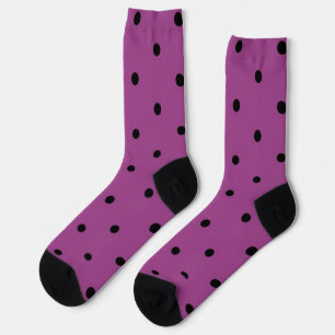 Polka dot pattern socks