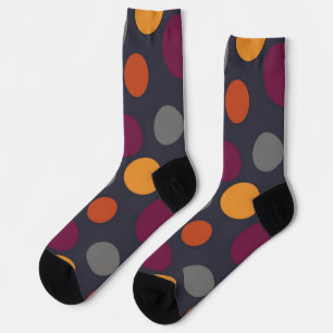 Polka dot pattern socks